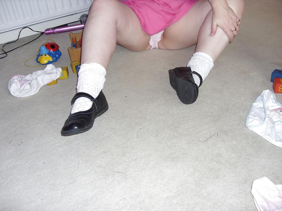 25P My wife in her playroom