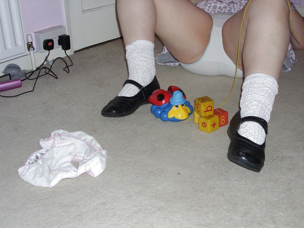 25P My wife in her playroom