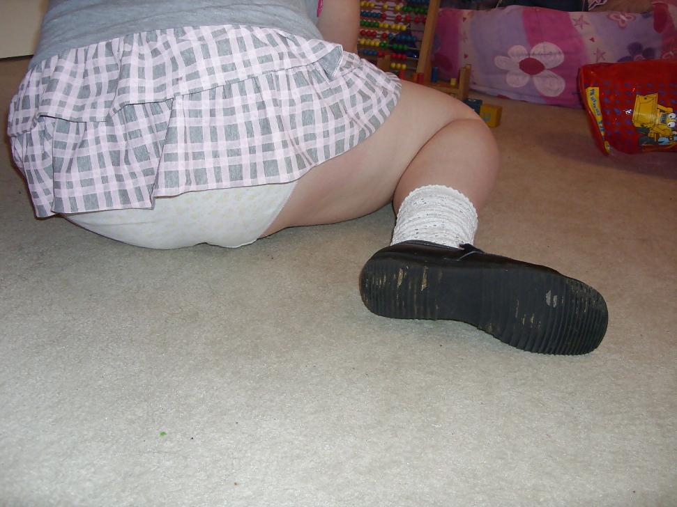 25P My wife in her playroom