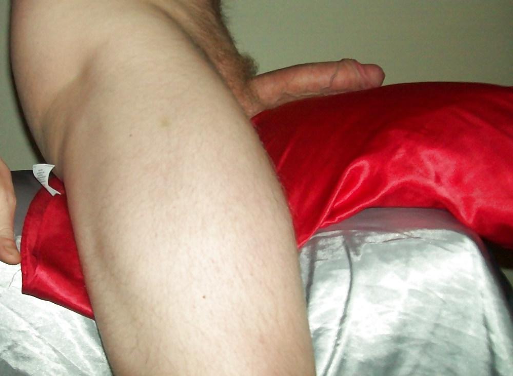 5P Red Satin Nightie