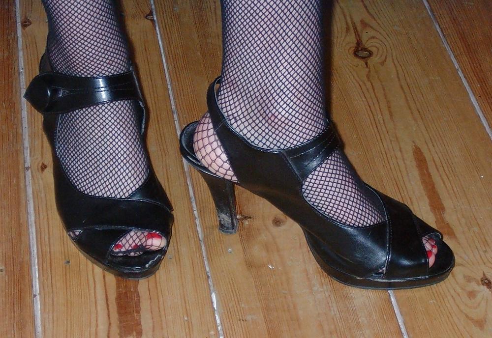 6P Fishnet tights again