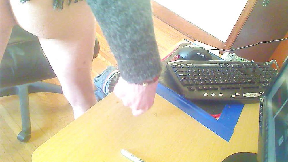 25P Sheboy wearing fishnet socks pt 1