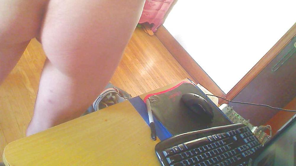 25P Sheboy wearing fishnet socks pt 1