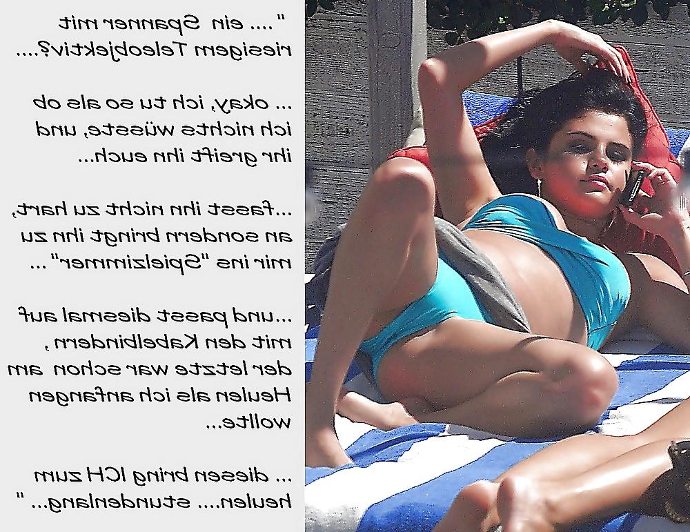 11P Femdom captions german celebrity edition