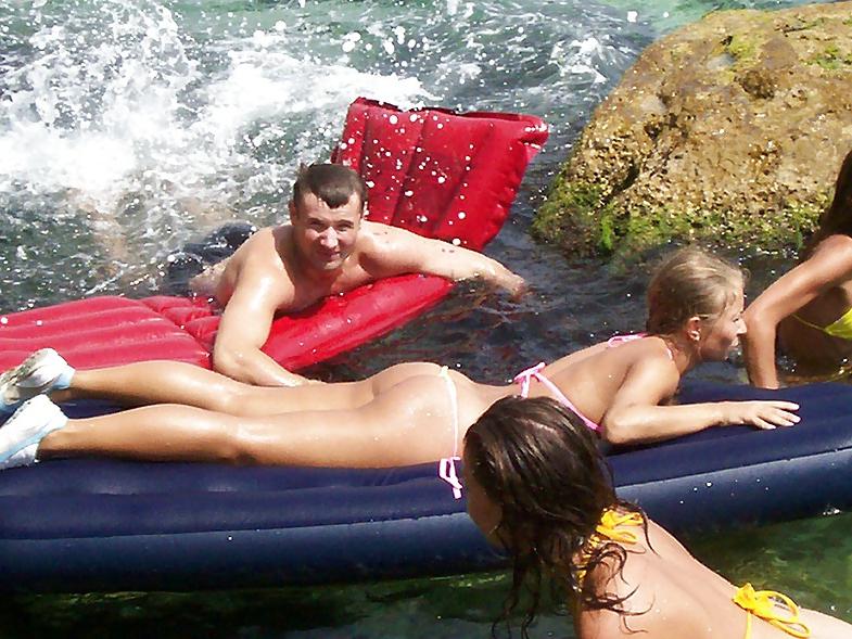 25P Spying at russian girls on beach
