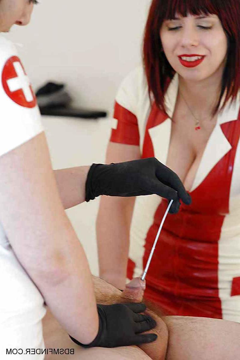 10P Latex Nurses Penis Punishment