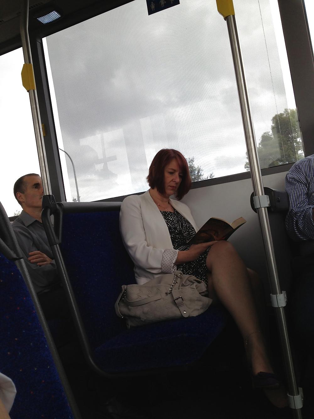 10P Big boob MILF on my bus