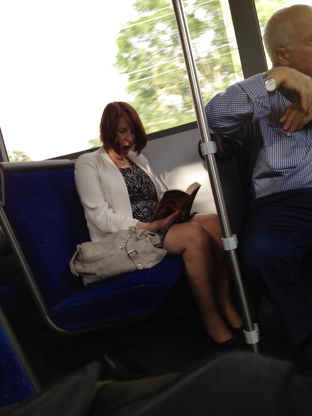 10P Big boob MILF on my bus