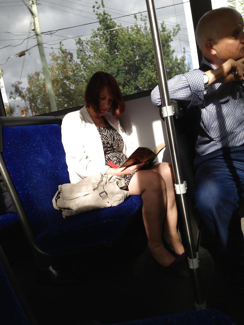 10P Big boob MILF on my bus