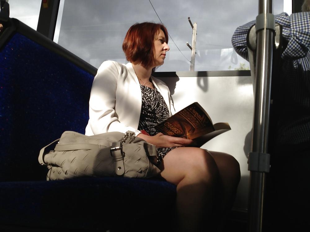 10P Big boob MILF on my bus