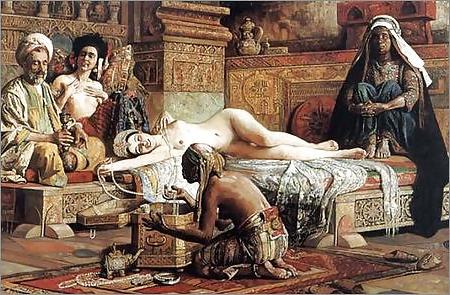 25P The Slaves and Ladies of the Harem.