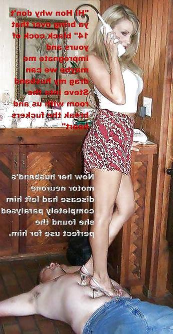 16P Disabled Interacial BDSM Femdom Slut Captions