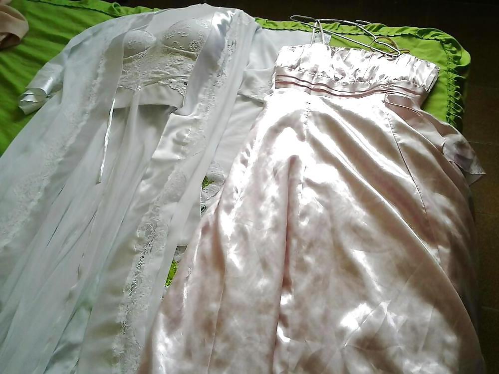 6P My satin dress