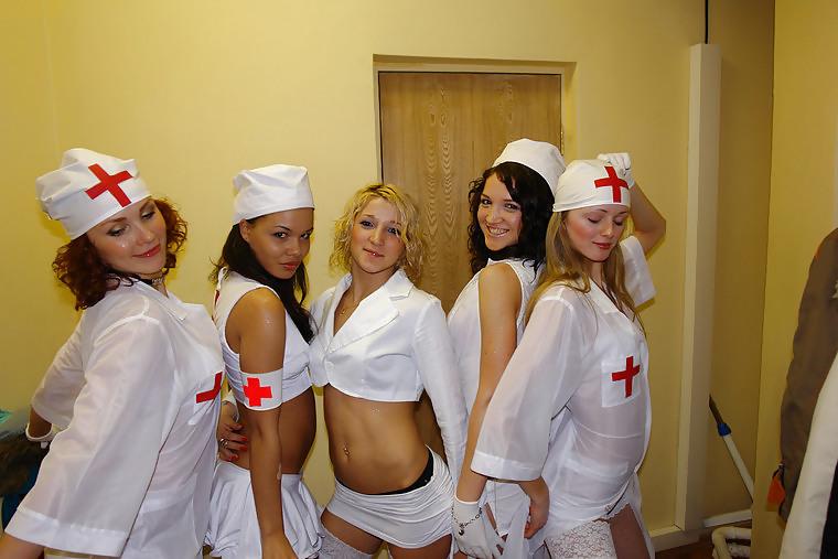 25P Russian sexy nurses part 2