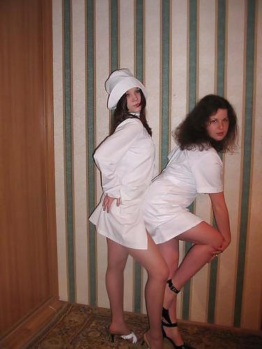 25P Russian sexy nurses part 2