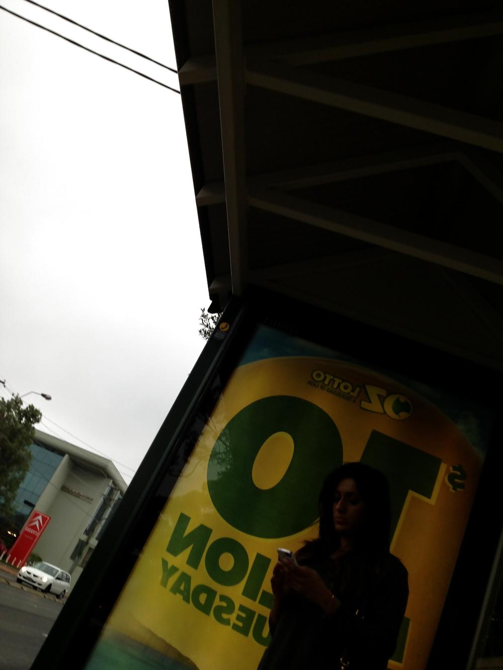 25P Bus stop hottie
