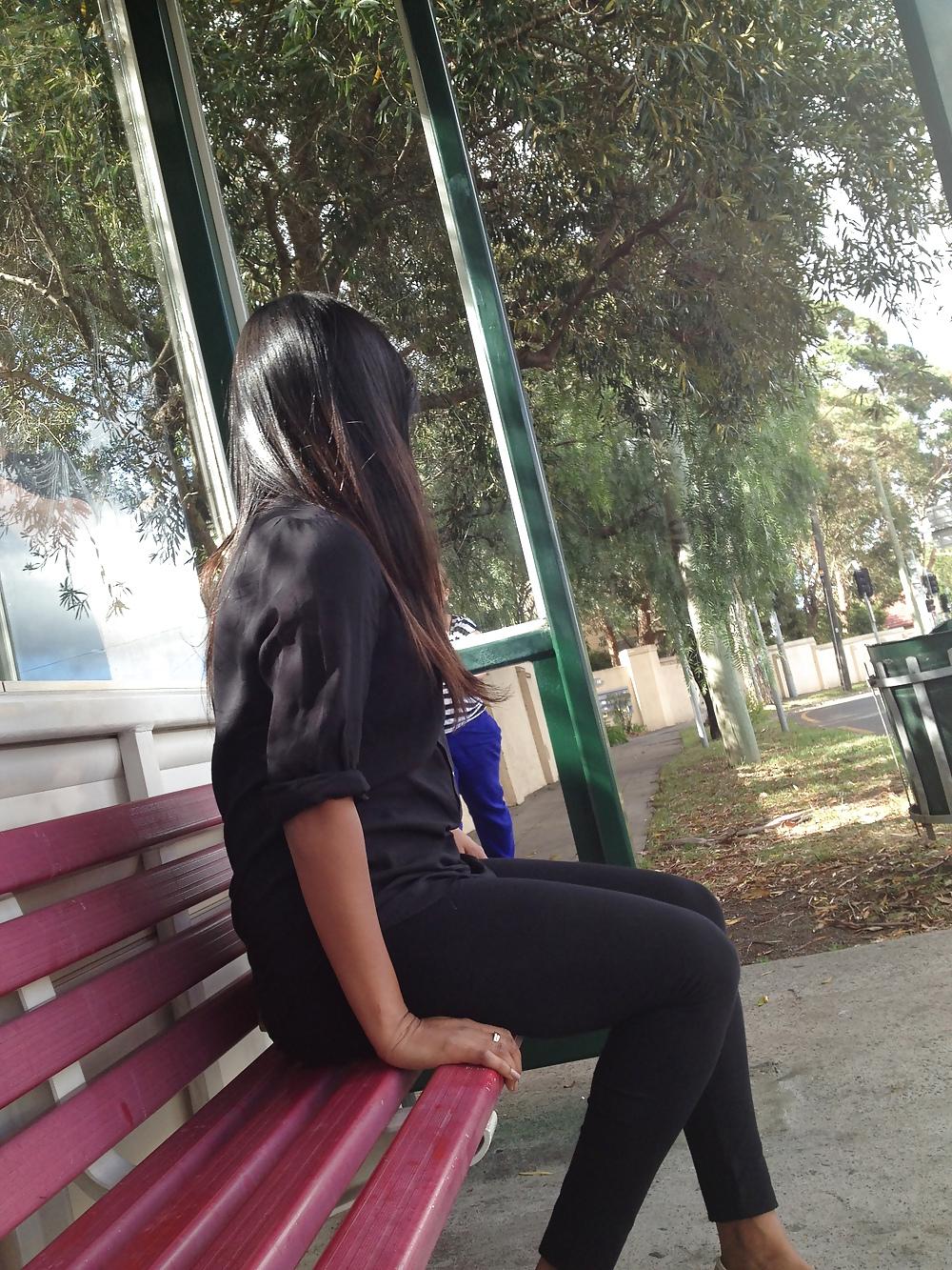 25P Bus stop hottie