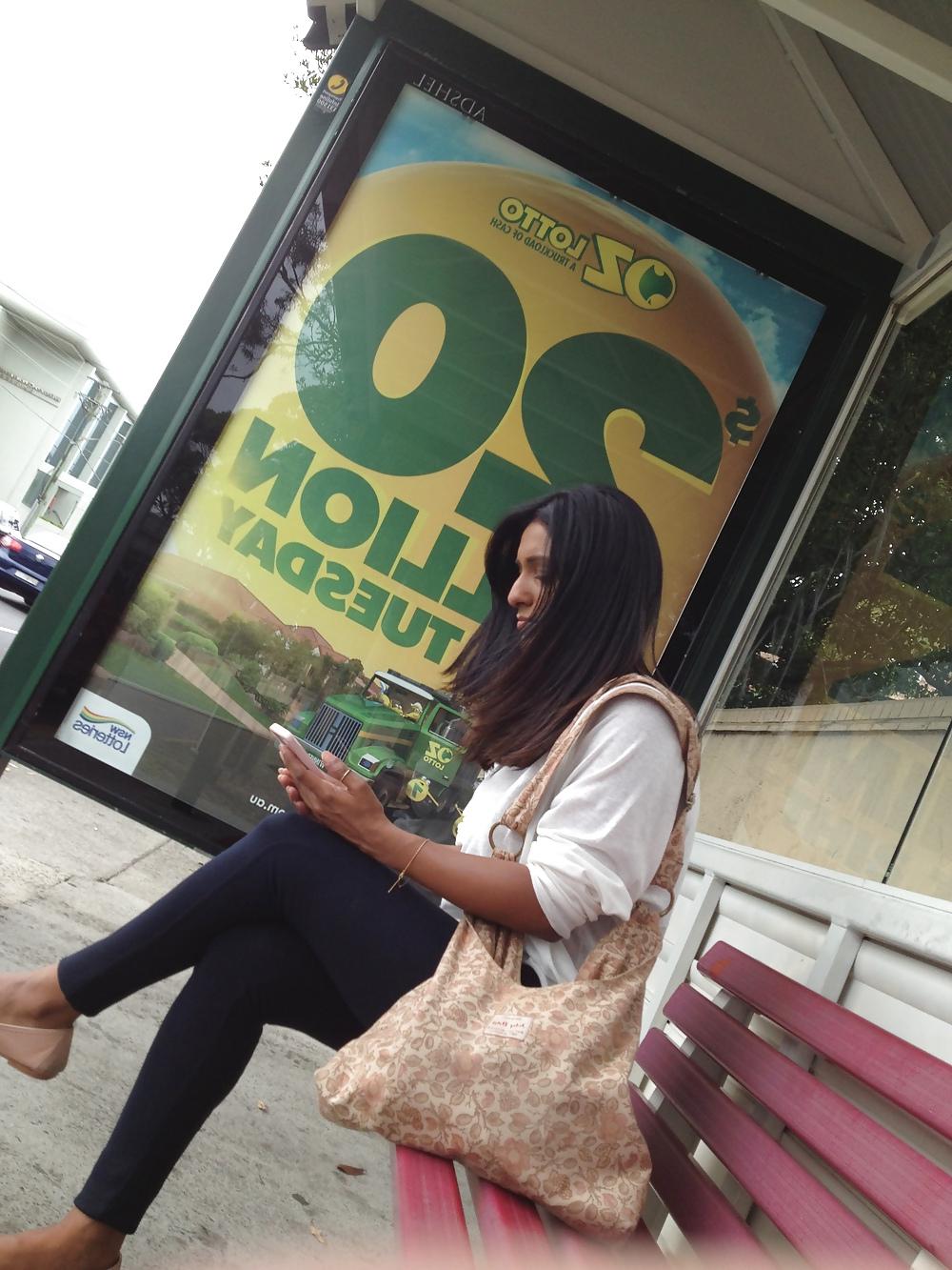 25P Bus stop hottie