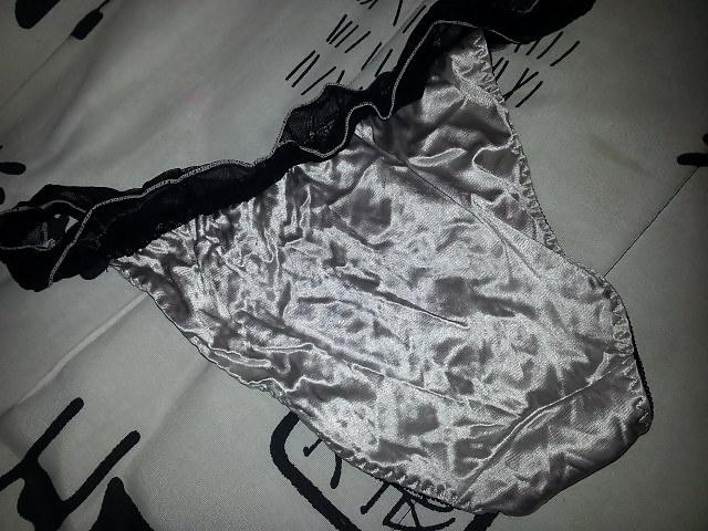 4P Satin panties and satin thongs
