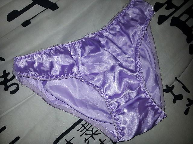 4P Satin panties and satin thongs