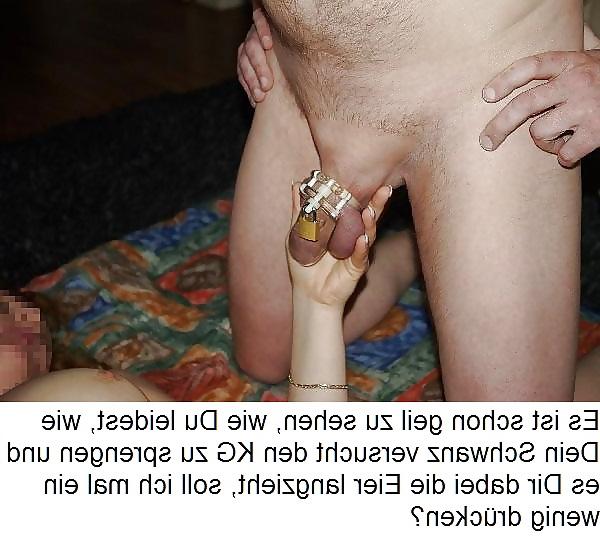 25P Deutsche Cuckold und Chasity Captions