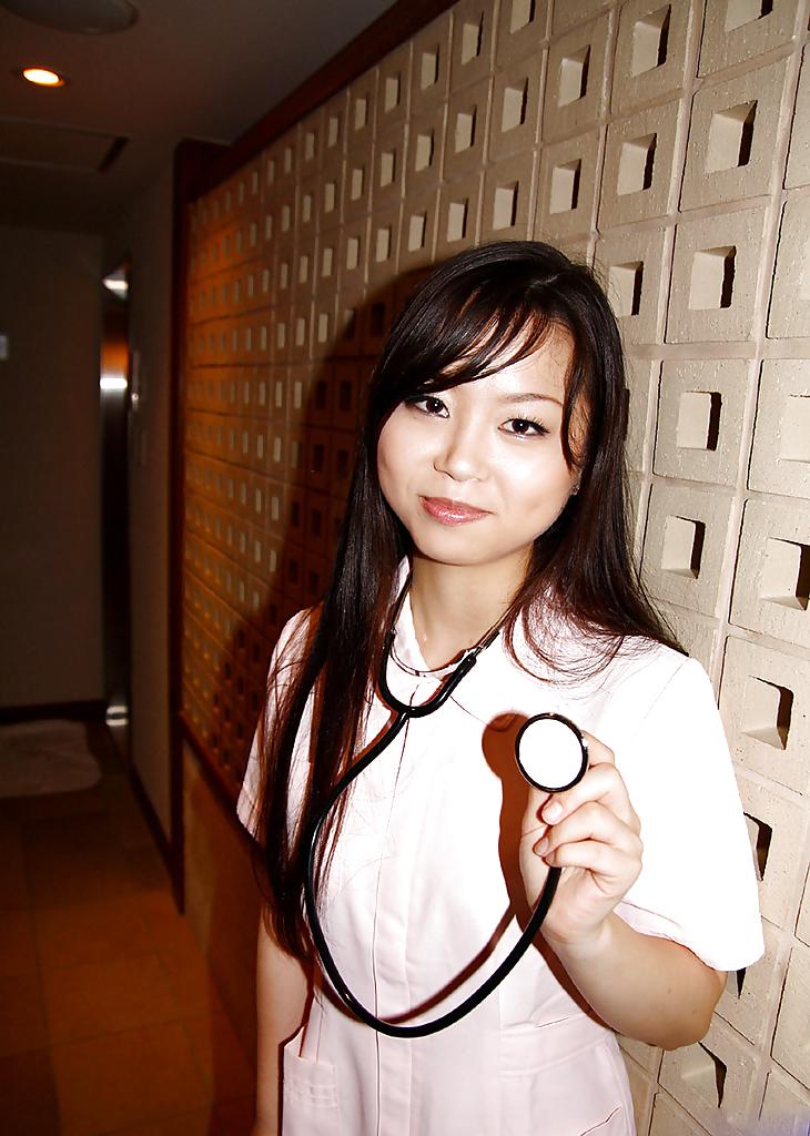 25P Japanese nurse fucked by black cock