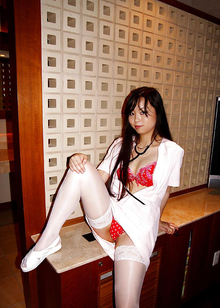 25P Japanese nurse fucked by black cock