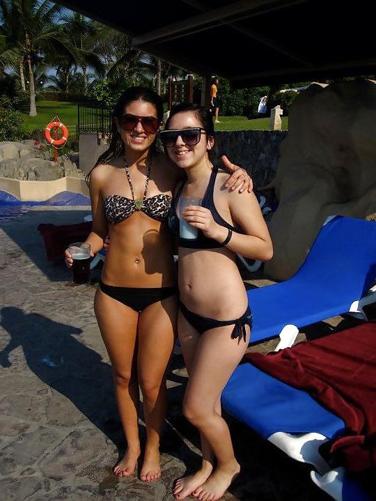 25P Latina Slut Aarika Bikini Pictures