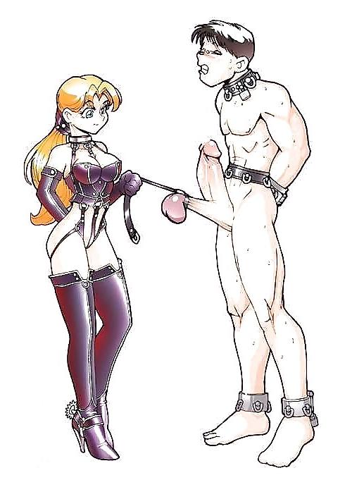 10P CBT - Femdom - Ball busting 