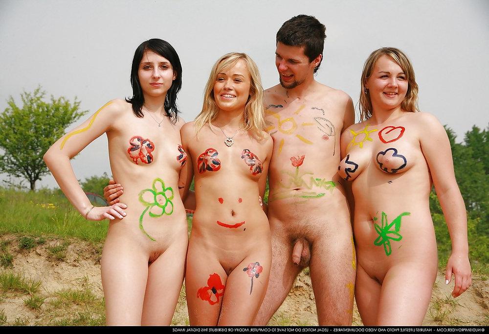 16P More Nudist Friends - 3