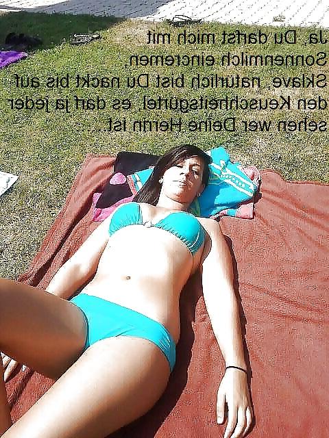 25P German Femdom Captions for Sanela