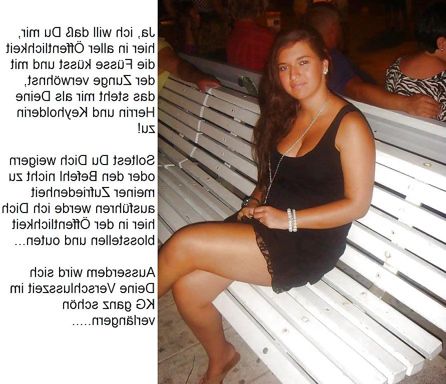 25P German Femdom Captions for Sanela