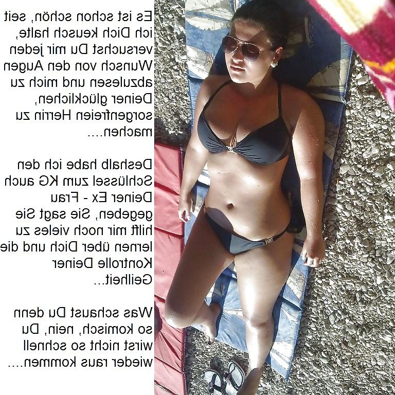 25P German Femdom Captions for Sanela