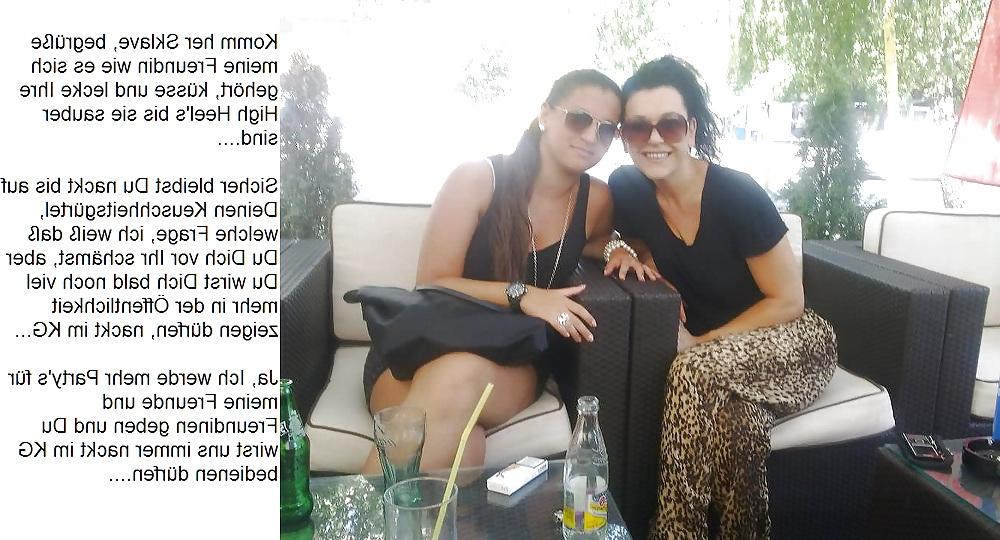 25P German Femdom Captions for Sanela