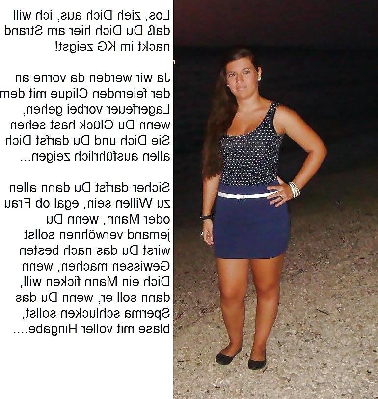 25P German Femdom Captions for Sanela