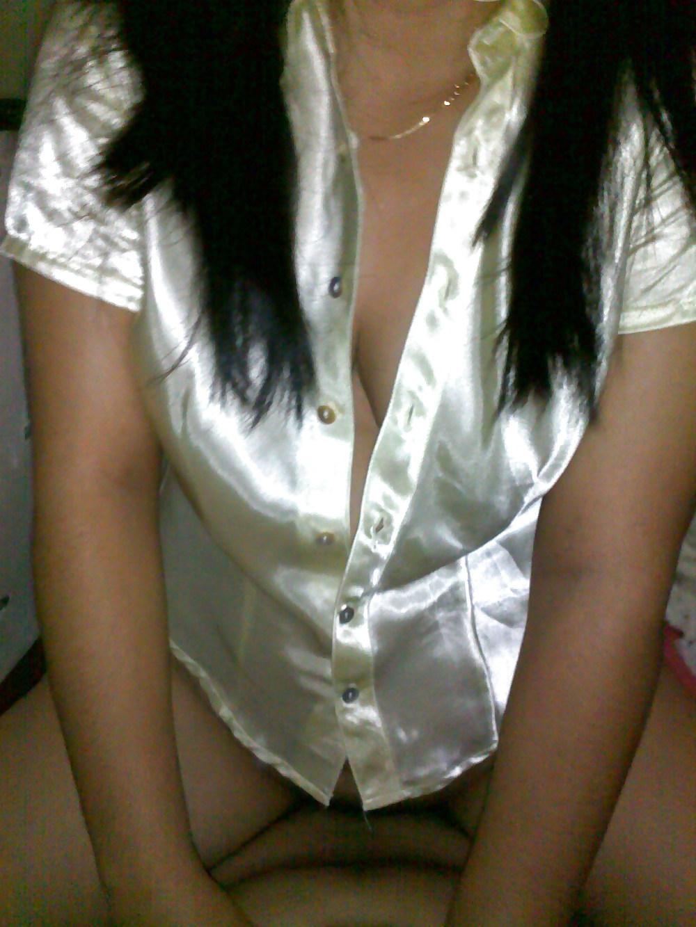 5P Blouse satin