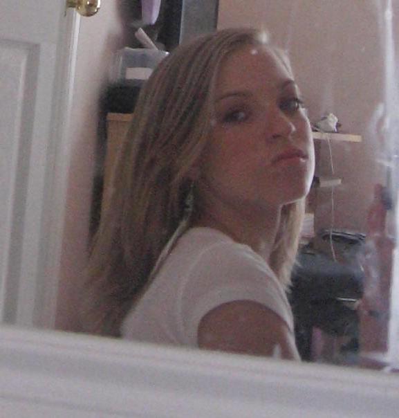 25P Some hot blond teen enjoys the black snake