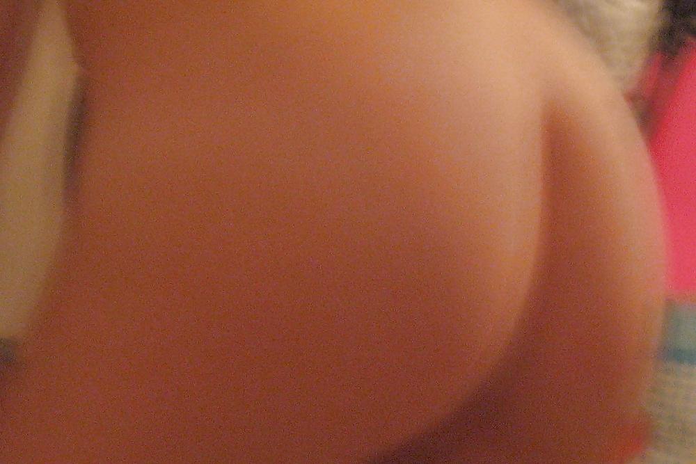 25P Some hot blond teen enjoys the black snake