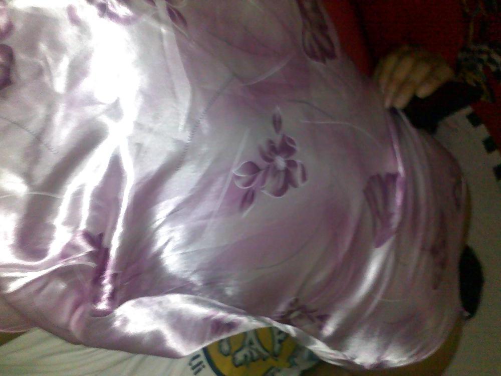 14P Gaun tidur satin