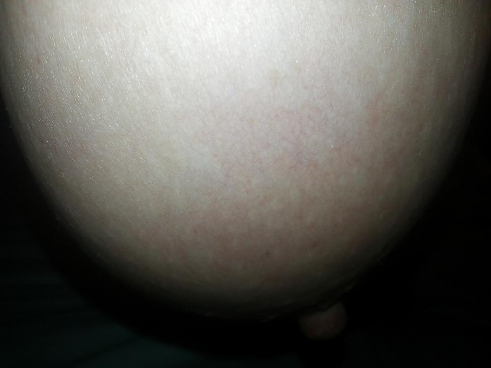 25P Slut Lateshay white saggy floppy 36G tits