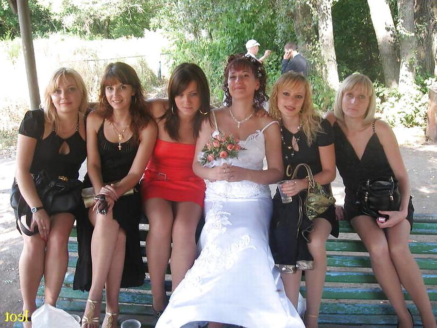 16P Wedding day upskirts