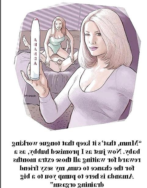 25P Femdom captions