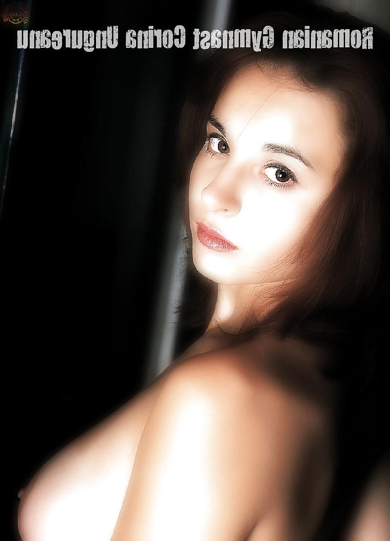 9P Romanian Gymnast Corina Ungureanu