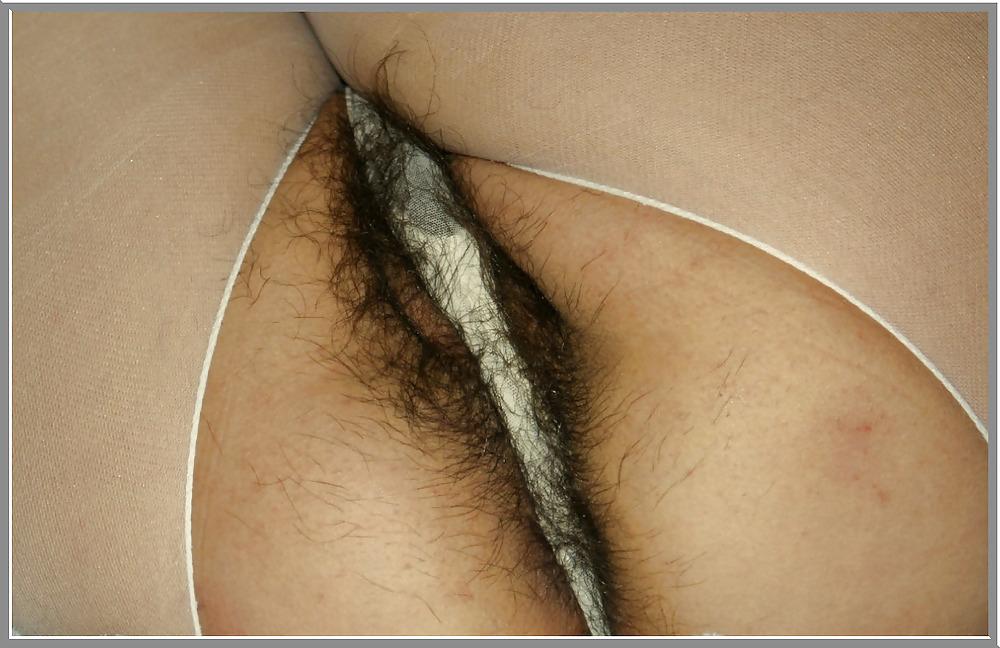 18P Mega Hairy Amateur Pussy - Monster Bush