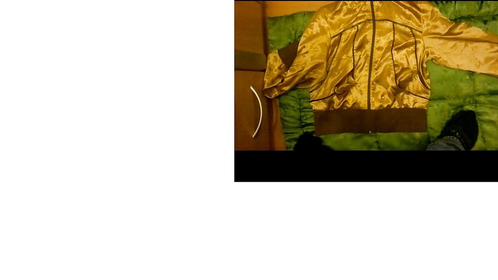 9P Goldene Satin Jacke von mir