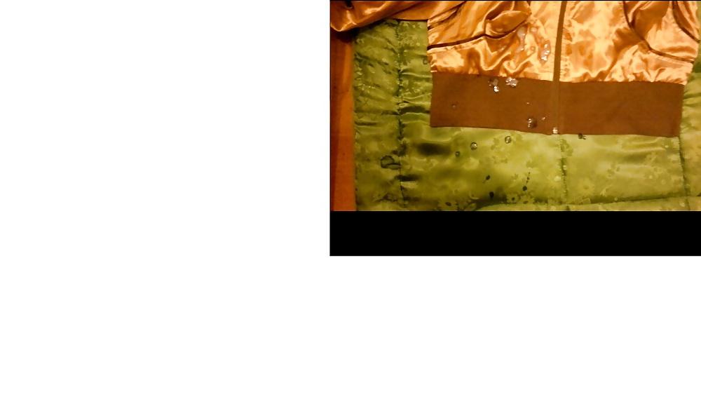 9P Goldene Satin Jacke von mir