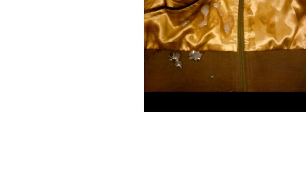 9P Goldene Satin Jacke von mir