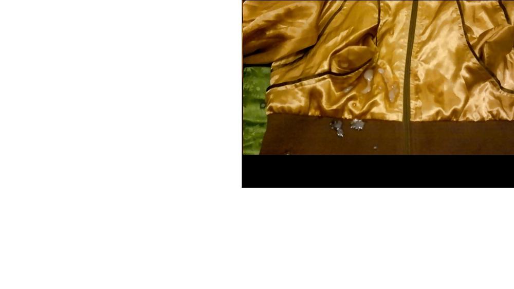 9P Goldene Satin Jacke von mir