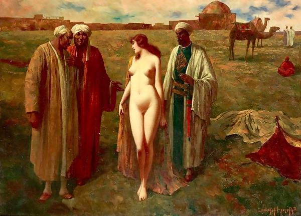24P The Slave Market.
