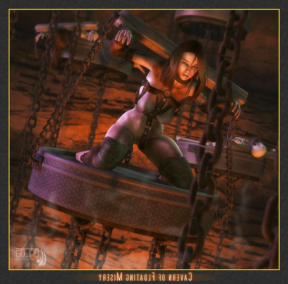 24P Arcas is gifted with a computer and makes arousing 3d BDSM